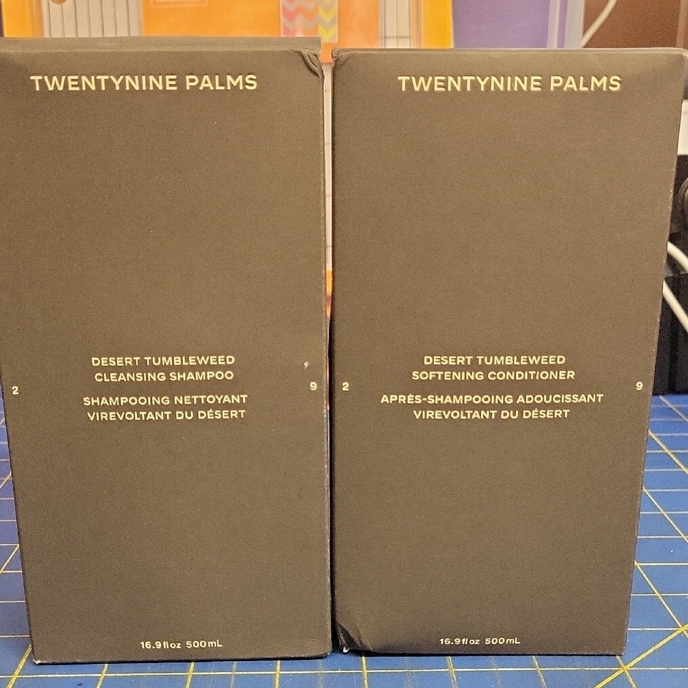Twentynine Palms Shampoo 500ml and Conditioner 500ml Set